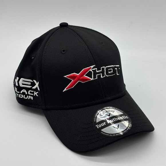 Callaway Other - NWOT Callaway X Hot Black Tour Adjustable Golf Hat Cap Black Performance